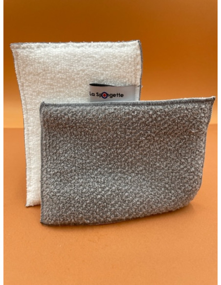 Eponge lavable et réutilisable en tissu ultra absorbant